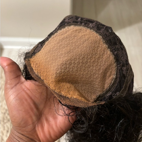 Human hair wet and wavy wig - Picture 8 of 8